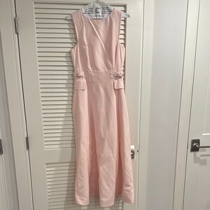 Karen Millen Pink Midi Dress